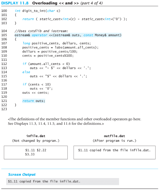 separate files for the interface and implementation so that the implementation can