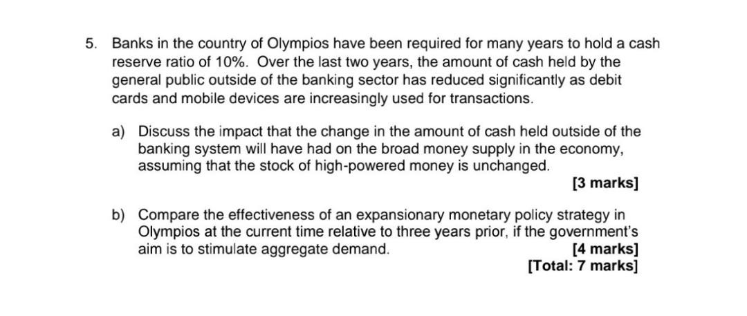  please do it correctly will upvote 5. Banks in the country