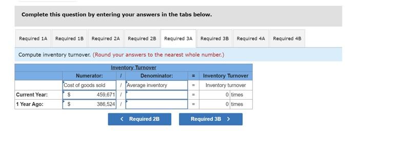 both the current year and one year ago, compute the following ratios: