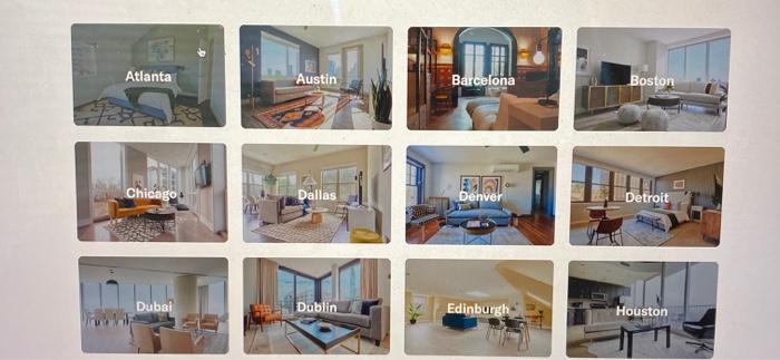 how do you make a 4 column 3 row layout like this