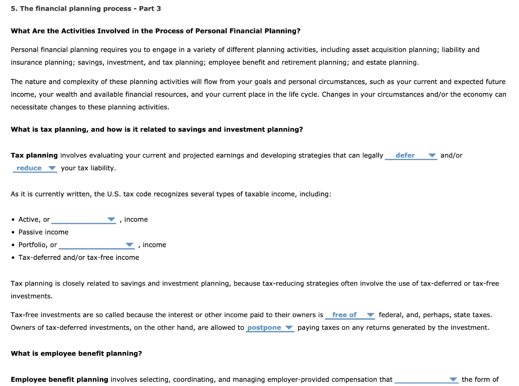 DROP DOWN OPTIONS 1. (ACCELEATE, DEFER) 2. (REDUCE, INCREASE) 3. (ORDINARY, EXTRAORDINARY)