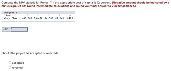 final answer to 2 decimal places.) Project E Time: 3 Cash flow