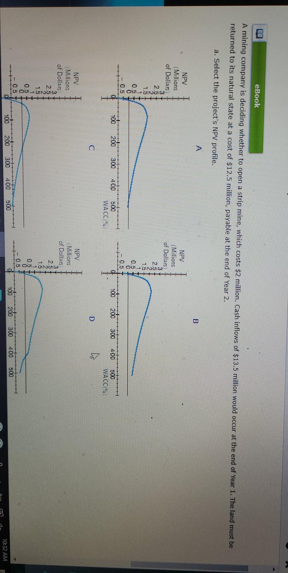 eBook A mining company is deciding whether to open a strip