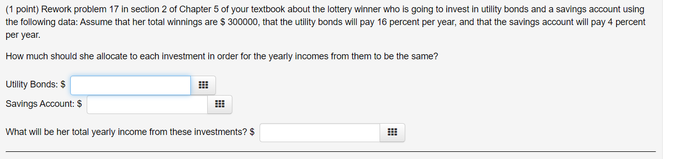 I need this ASAP please. (1 point) Rework problem 17 in section