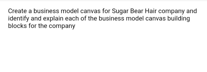 please explain each section of the canvas too Create a business