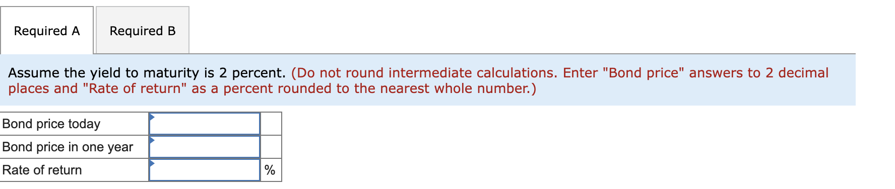 the bond each year will be equal to the yield to maturity.