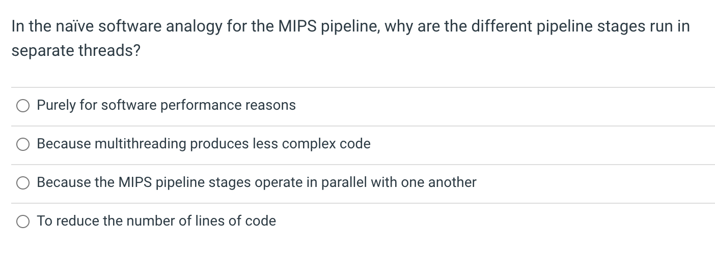 Reorder instructions Forwarding Which elements are involved in the ID stage of