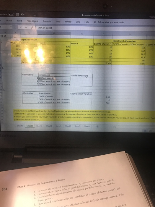 coming out correct. Risk and the Required Rate of Return ART 4