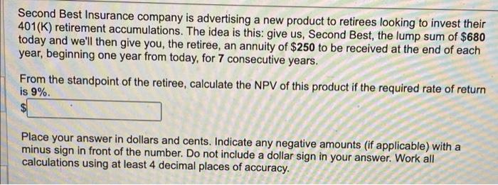 in class, and in Chapter 9 of the textbook. This quiz question