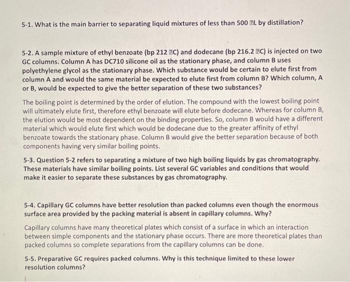 Please answer all subparts that arent completed. 5-1 , 5-3, 5-5, and