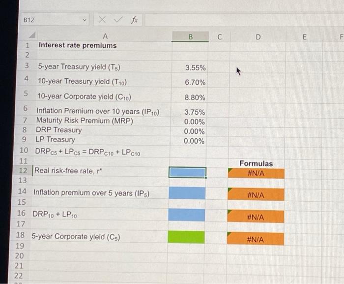 \\ \hline 4 & & B & C & D & E