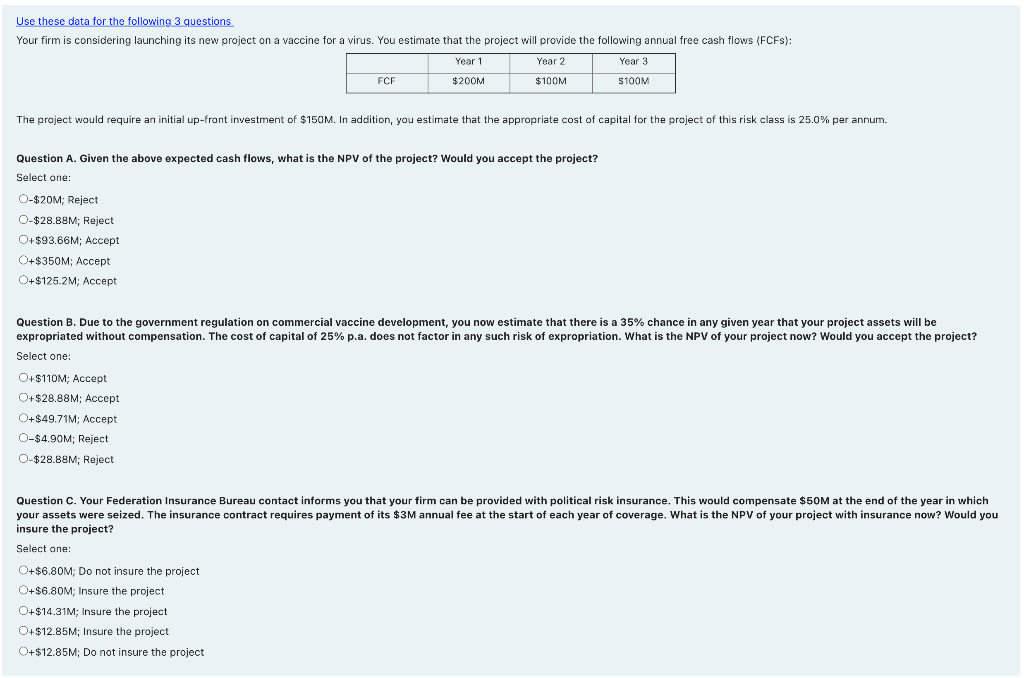 Please look at the attached screenshot for the question Use these data