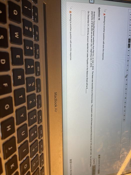  12 Moving to another question will save this response Question 10