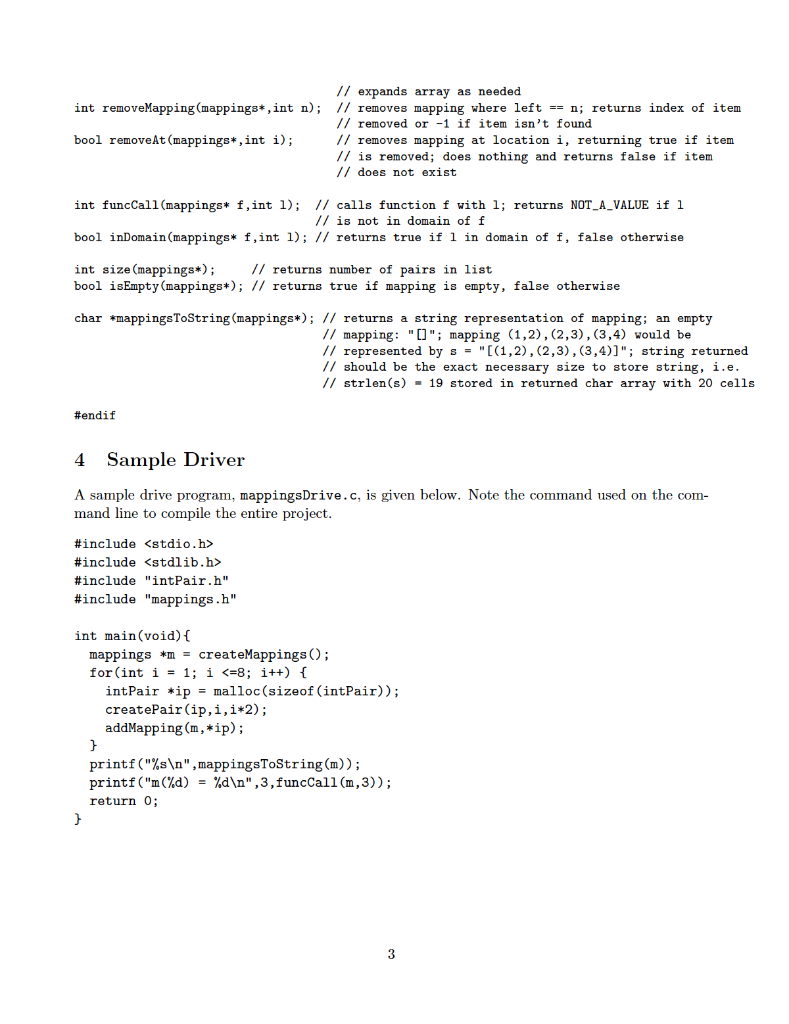mapping is generally considered as a relation between two values. We can