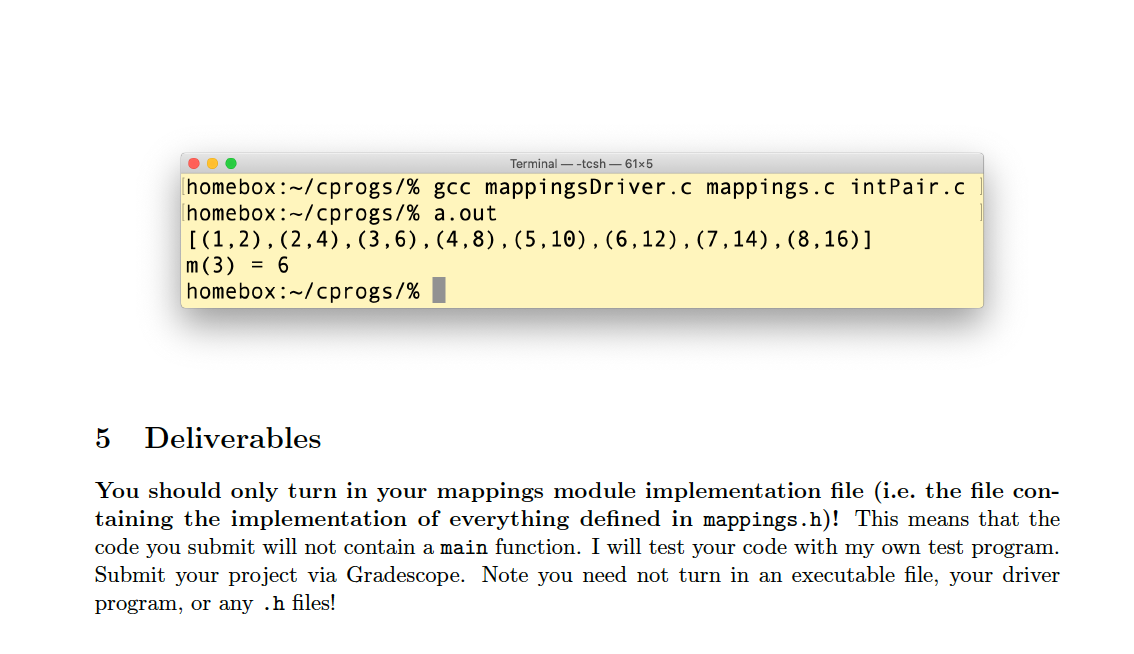 say, for example, that 5 is related to false and denote it