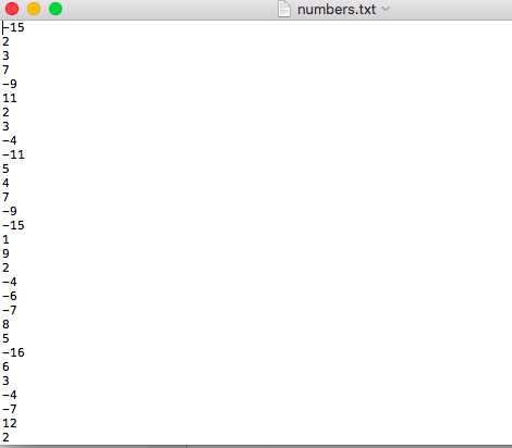 536. Your program should call a function to sort the array in