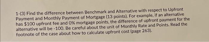 please help with correct answer and explanation 3 1-(3) Find the difference