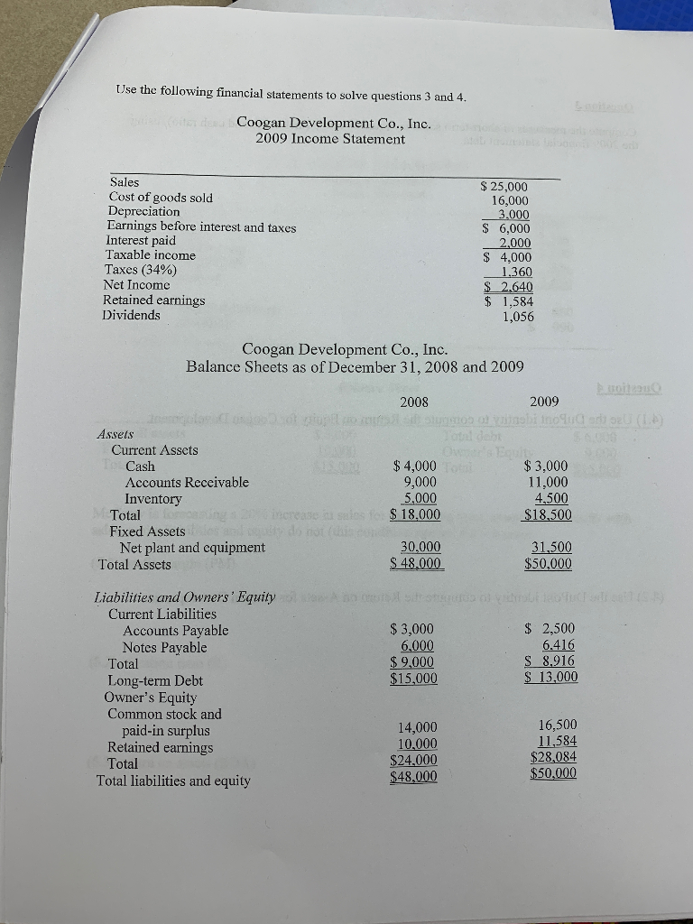 For question 3 and 4 First, write the formula Second, substitute