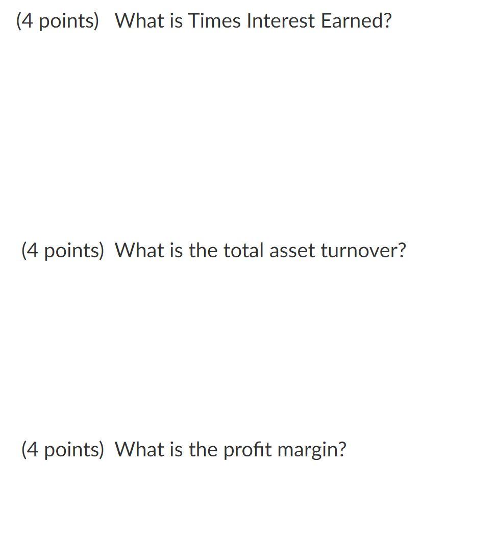to each question very clearly. Please do not imbed Excel sheets in