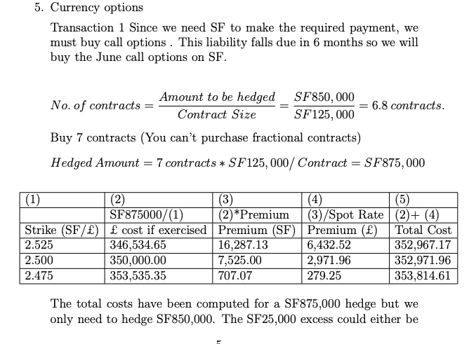 said that call options should be purchased and not put options. I