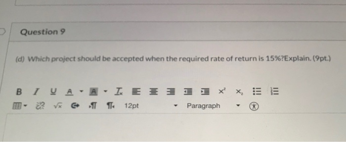 annual cash inflows of $33,000 for three years. Project B has an