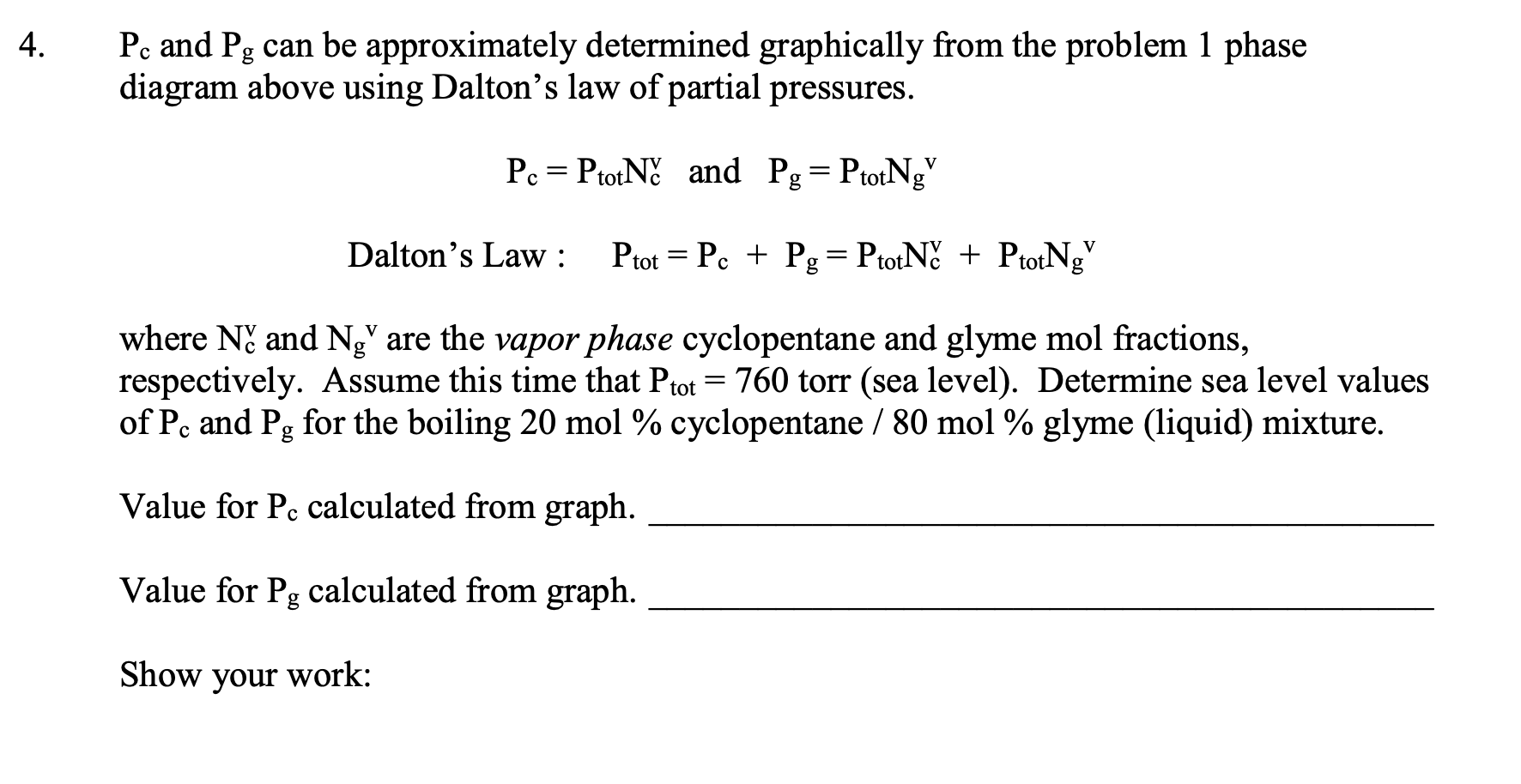 \% of the initial fraction that you would obtain that has a