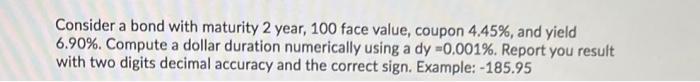 =0.001%. Report you result with two digits decimal accuracy and the correct