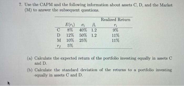 does any finance tutor know how to explain this problem? Thank you