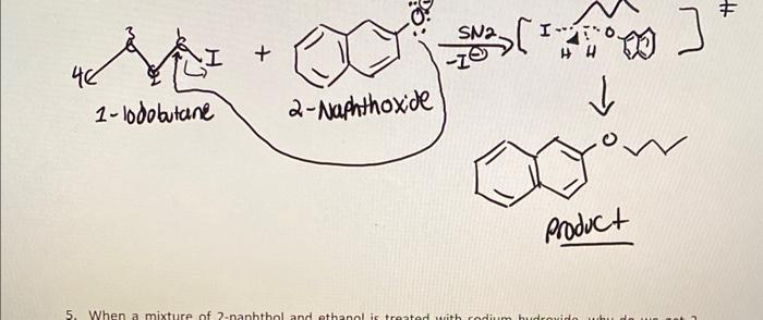 spectroscopy? Synthesis We will perform an SN 2 reaction on 1-iodobutane with