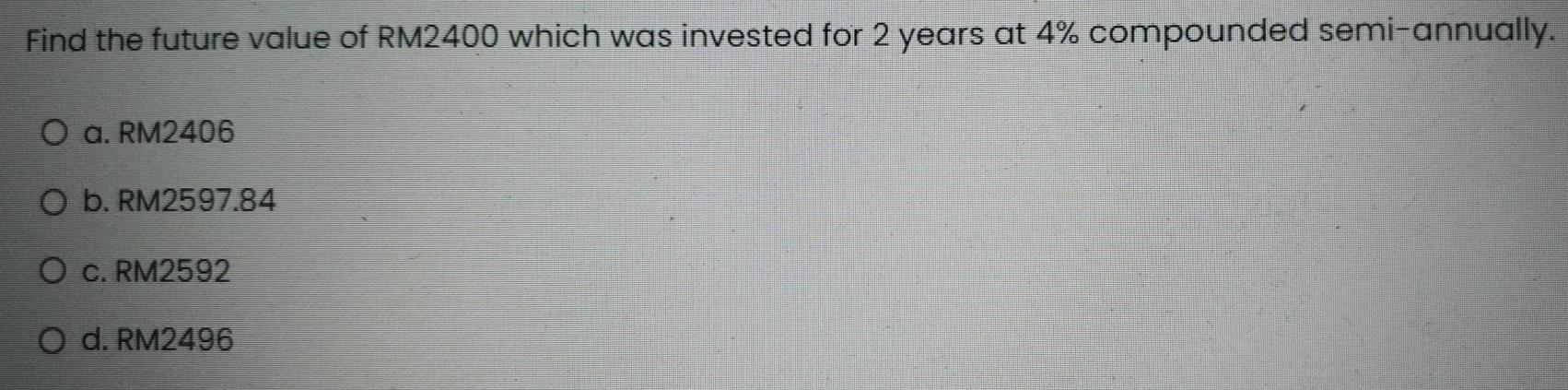  158 Hello Experts, please help this MCQ (Multiple Choice Question). I