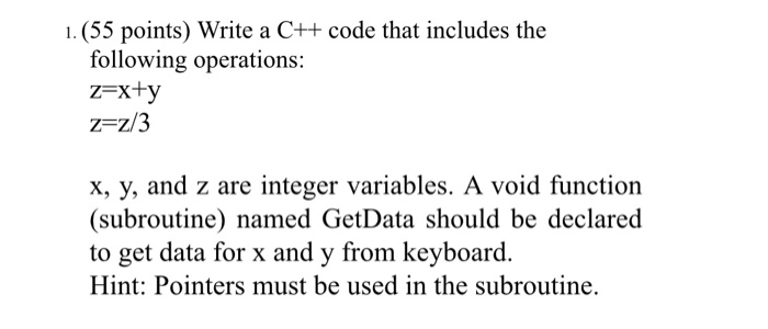 Please make sure to show the code from the program because