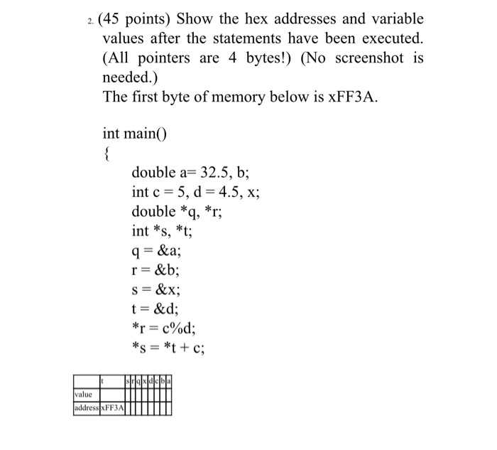 copy/paste messes it up. 1. (55 points) Write a C++ code that