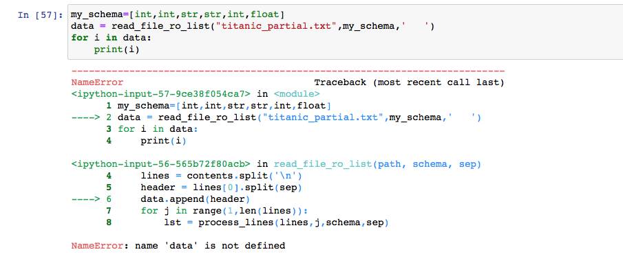 Input In this problem, you will write a function named read_file_to_list() that