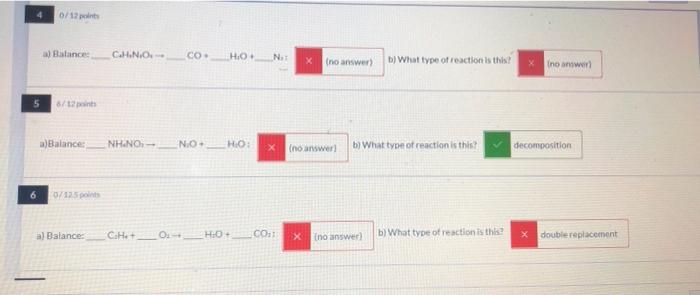 only answer the ones marked in red, i need help on this