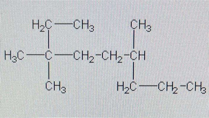 what is the iupac name for the structure? 