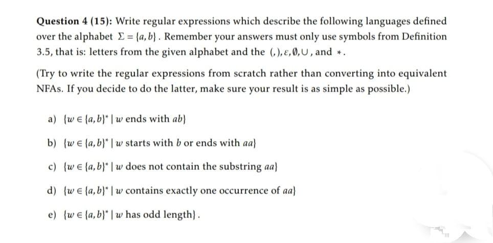 Please provide me a detailed and step by step solution Question 4