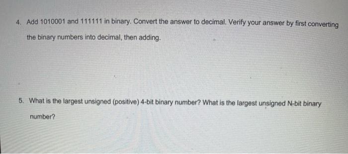  please i need answer for 4 and 5 thank you 4.