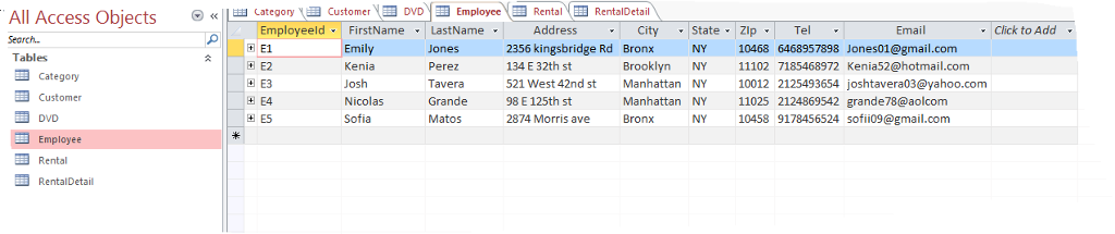 to complete the following tasks: 1. Develop and describe the entry-relationship diagram