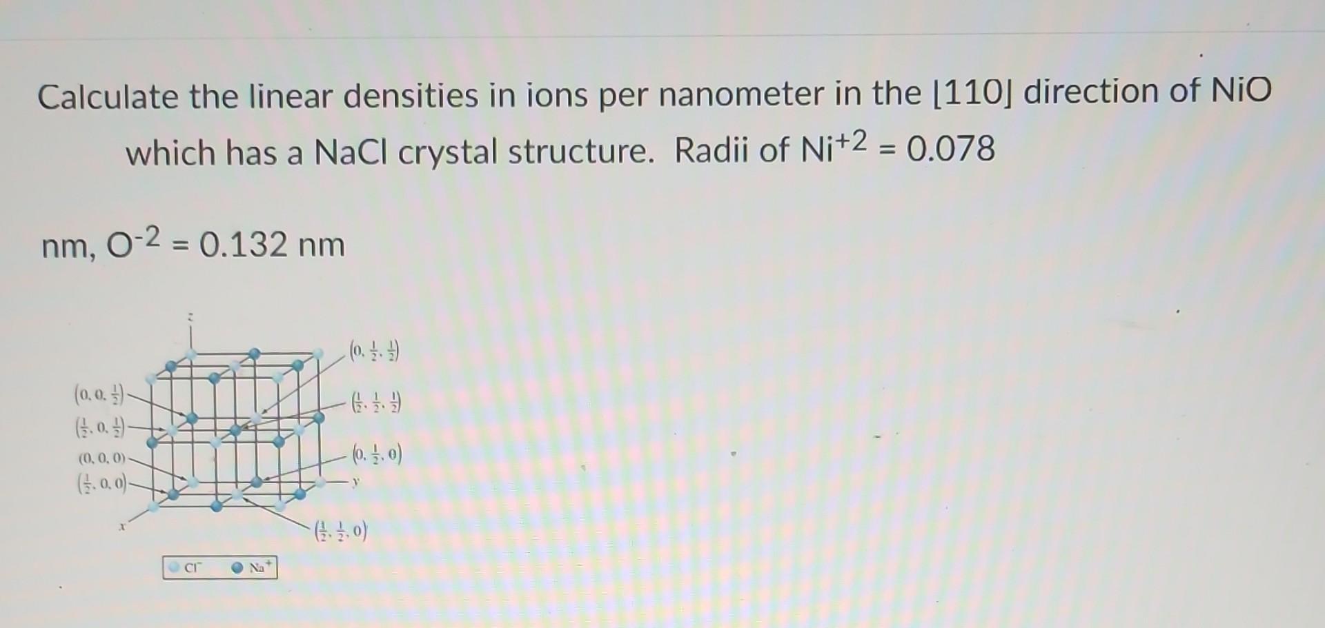 8 lons in a Perovskite unit cell 3. 5 Coordination number of
