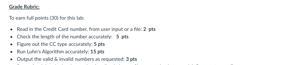 Please help follow the same step as it asks Thanks Grade Rubric: