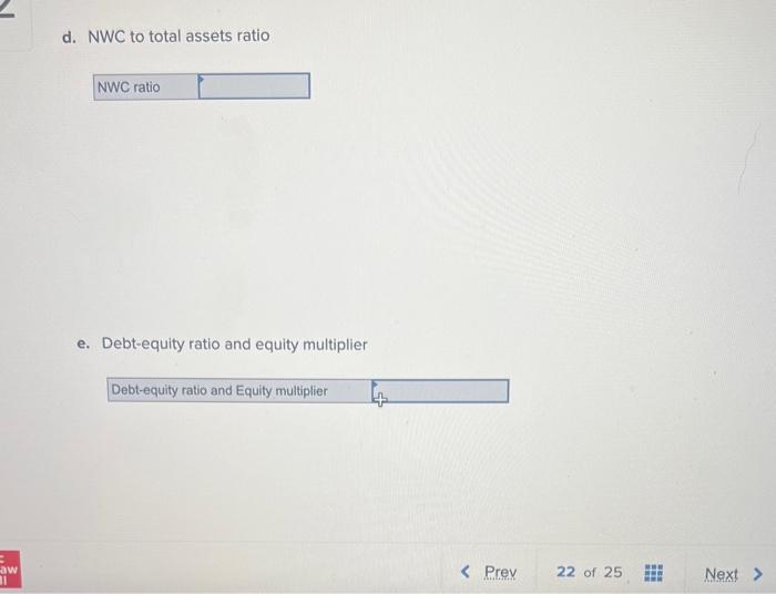 multiplier f. Total debt ratio and long-term debt ratio Based on the