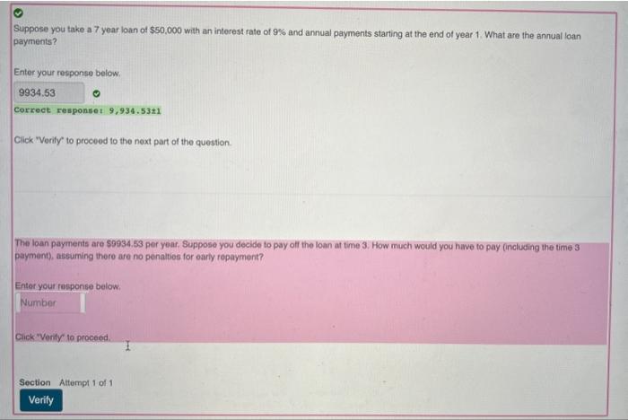 Please answer! need formulas and steps Suppose you take a 7 year