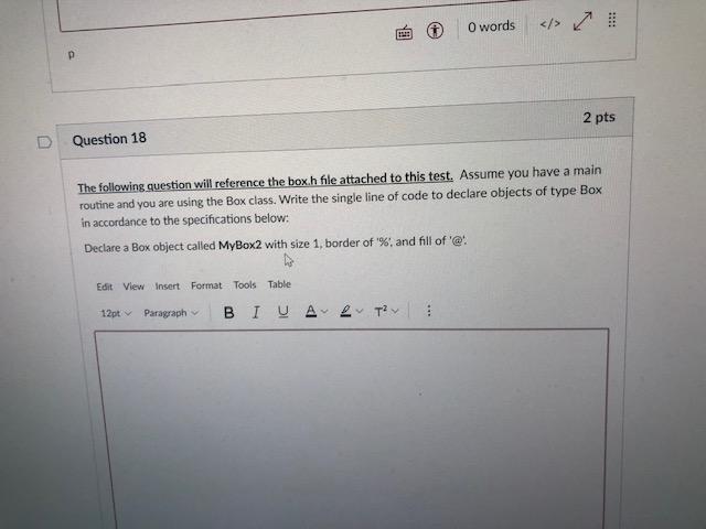 MAXIMUMSIZE=30; // MaxSize const int DEFAULTSIZE=1; // Default size const char DEFAULTBORDER1/