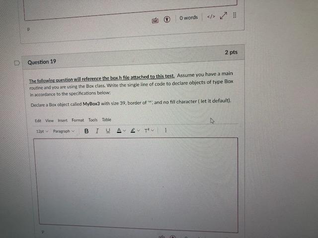 Defautt border const char DEFAULTEILLE W default filt const char MINIMURICHAR'I Minimun