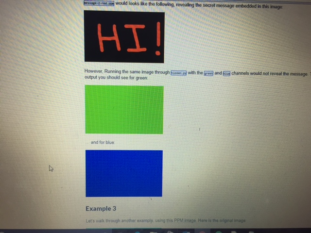 to as pbm) image format in class. If you need a refresher