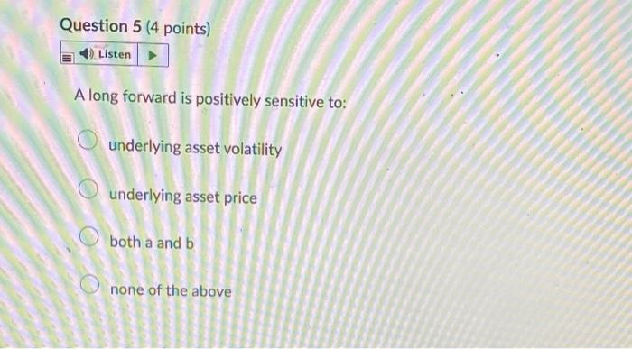 In which of the following ways are long and short straddles identical?
