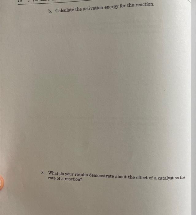 and Iions. Remember that your results have been influenced by experimental error,