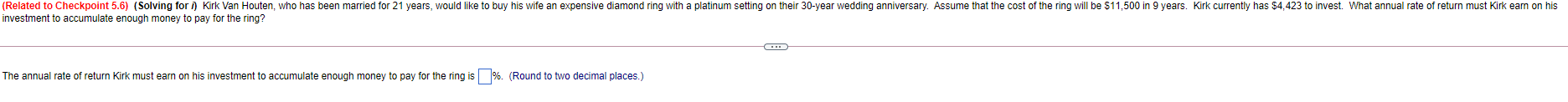 percent compounded annually? The number of years it will take for $500