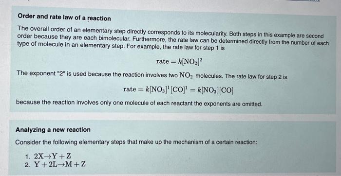 rate law is k[A][C]3 type k[A][C]3 View Available Hint(s) Rate = What