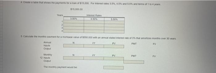  4 Create a table that shows the payments for a fan